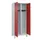 locker voor scheiding van kleding,HxBxD 1950x800x500mm,2vak