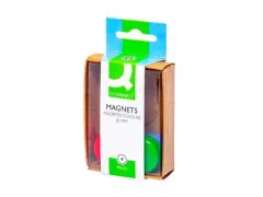 Magneten 25mm Geassorteerde Kleuren 4 Stuk