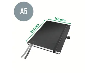 Notitieboek Leitz Complete hardcover A5 gelinieerd zwart - 4