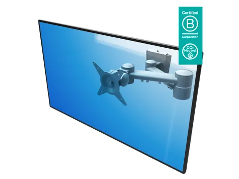 ViewMate Style Muurbevestiging 042 Zilver Tot 24 Inch 1 Scherm