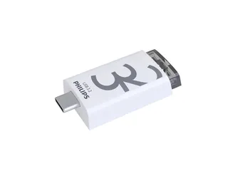 USB stick 3.2 Philips Click USB-C 32GB grijs - 3