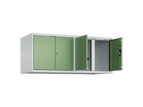 opzetkast,v. locker voor scheiding van kleding,4vak.,vak B 300mm