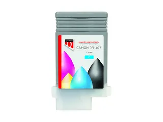 Inktcartridge Quantore alternatief tbv Canon PFI-107 6706B001 blauw - 1