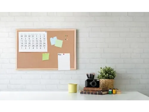 Kurkbord Met Houten Kader 60x90Cm