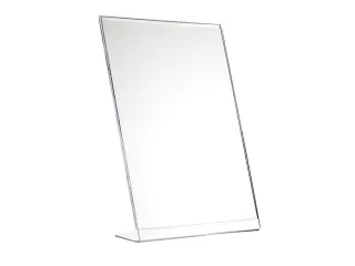 Tafelstandaard Seco A4 schuin glashelder - 3