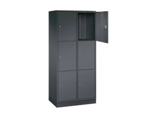 grootvolume-lockersysteem,HxBxD 1950x820x500mm,2x3vakken,cil.-slot - 1
