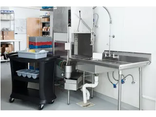 Serveerwagen 3 etages 136kg 52x97cm zwart - 3