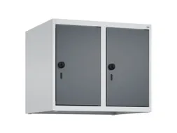opzetkast,v. locker,2vak.,vak B 300mm,HxBxD 500x600x500mm,vleugeldeur