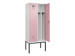 locker voor scheiding van kleding,HxBxD 2120x800x500mm,2vak - 1