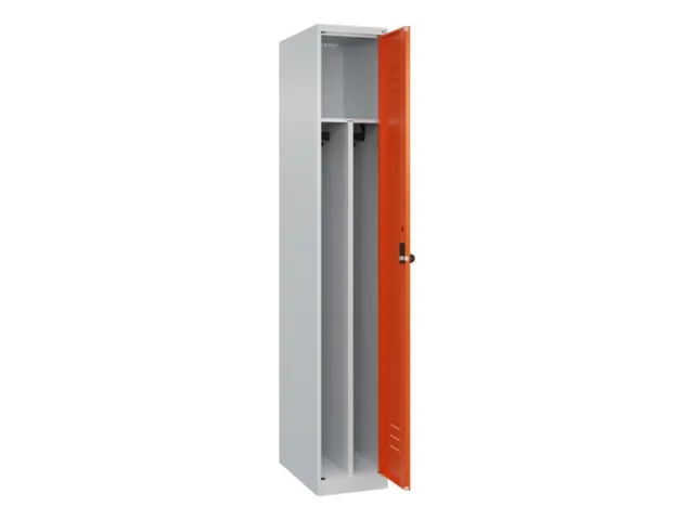 locker voor scheiding van kleding,HxBxD 1850x300x500mm,1vak