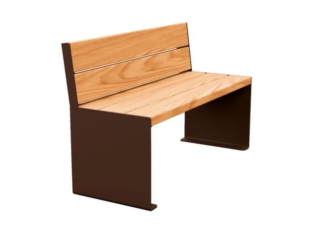 zitbank,B 1200mm,3latten,hout-zitting licht eikenhout,zitting H 450mm