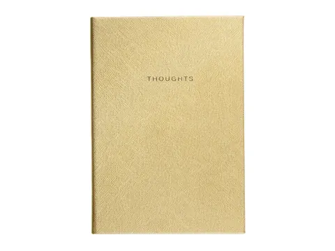 Notitieboek Èccolo Gold Saffiano lijn ca.15x20cm 80 gr. 256 pag.