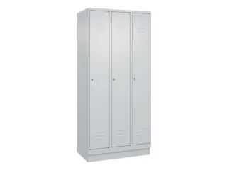 locker voor scheiding van kleding,HxBxD 1950x900x500mm,3vak - 1