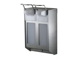 Duo Zeepdispenser Desinfectiemiddeldispenser Rvs 1000 Ml