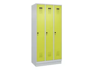 locker voor scheiding van kleding,HxBxD 1950x900x500mm,3vak - 2