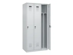 locker voor scheiding van kleding,HxBxD 1850x900x500mm,3vak