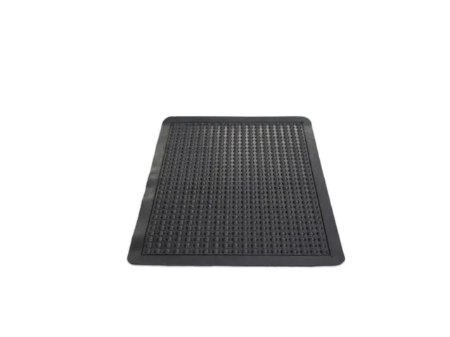 werkplek-vloerbedekking,enkele mat,HxLxB 13x900x600mm,rubber,genopt