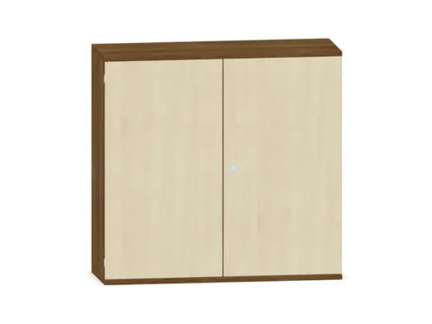 kantoorkast,HxBxD 1150x1200x430mm,decor romp noten,decor front esdoorn