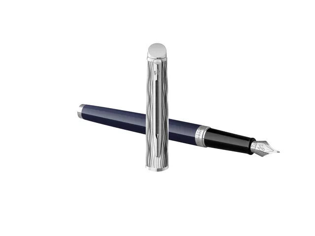 Stylo plume Waterman Hémisphère L'Essence Bleu Laqué CT Fin