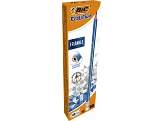 Potlood Bic Evolution driehoekig HB met gumtop - 2