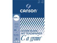 Canson wit Tekenpapier 27x36 CM