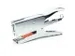 Agrafeuse Rapesco Porpoise chromée + accessoires