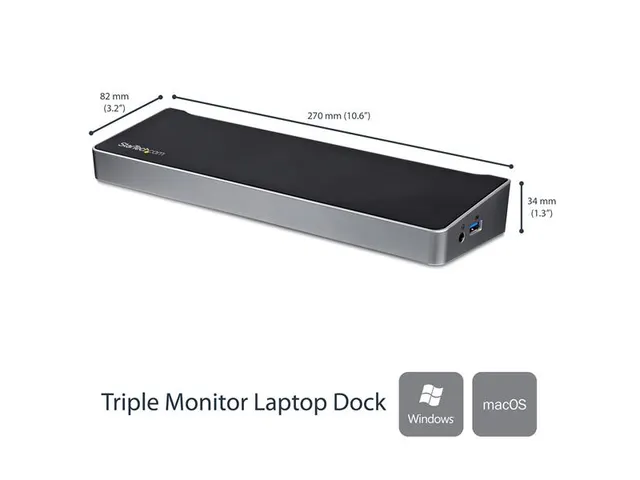Triple Monitor Usb 3.0 Docking Station 1X Hdmi 2X Displayport