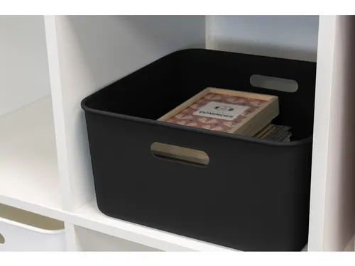 Sigma Home cube box 12,5L zwart - 31,3x31,3x15,7cm