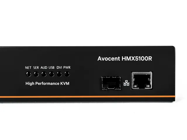 Avocent HMX de Vertiv RX DVI-D simple, USB, audio, récepteur SFP, UE