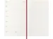 Agenda 2027 Moleskine 12M Weekly 7dag/1pagina large sc scarlet red