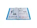 Protège-documents en polypropylène souple OPAK 80 vues - A4 - Bleu c
