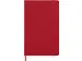 Agenda 2027 Moleskine 12M Weekly 7dag/1pagina large hc scarlet red