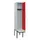 locker met bank,HxBxD 2120x400x815mm,1vak,vak B 400mm,draaigrendel