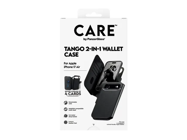 PanzerGlass CARE by Tango 2-in-1 Wallet Case w. MagSafe iPhone A
