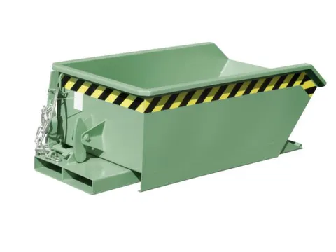 mini-kiepbak,HxLxB 450x1385x680mm,0,23m³,draagverm. 750kg,RAL6011