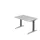 In hoogte verstelbaar bureau,HxBxD 680-850x1200x800mm,blad grijs
