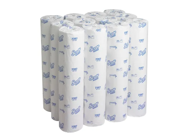 Drap d'examen Scott 7397 1 épaisseur Blanc 12 rouleaux