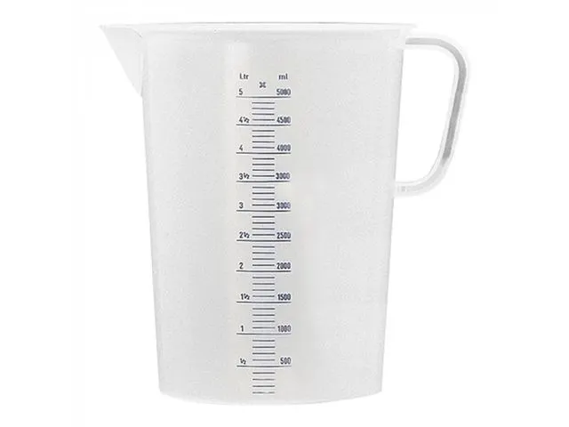 Emga Maatbeker kunststof 0,5 liter Transparant PP