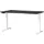 Elektrisch ihv bureau,HxBxD 720-1200x1400x800mm,blad grafiet
