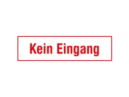 aanwijzingsbord,Geen ingang,PVC,om te verlijmen,HxB 70x250mm