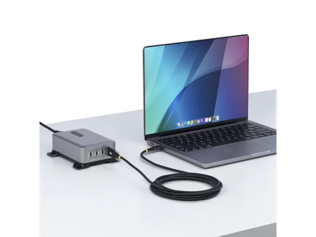 StarTech.com 2 Meter USB-C Laadkabel met Zijschroefvergrendeling