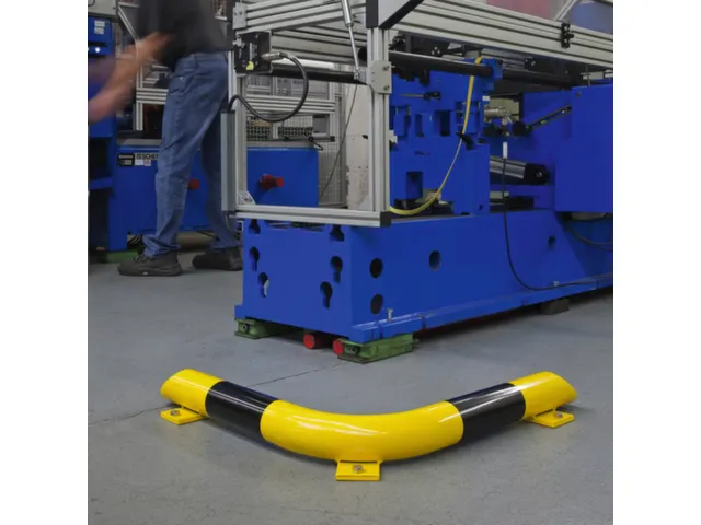 Aanrijdbeveiligingsbalk Lengte 638mm Vastschroefbaar Met Bodemplaten