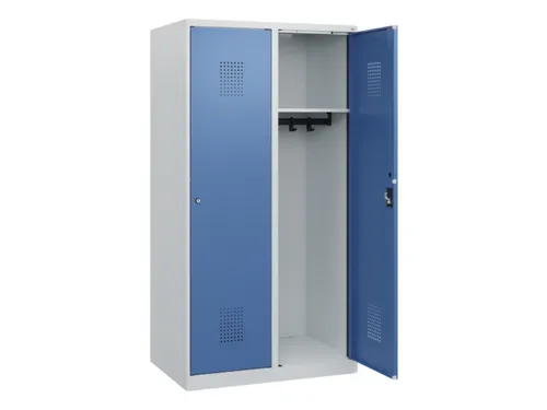 schoollocker,HxBxD 1530x800x500mm,2vak,vak B 400mm,cil.-slot