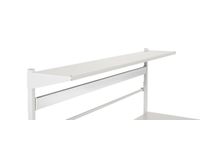 legbord v. paktafel BxD 1800x310mm in hoogte verstelbaar staal