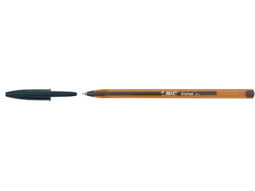 Balpen Bic Cristal fijn zwart