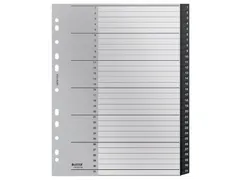 Tabblad Leitz Recycle A4 11-gaats 1-31 extra breed PP