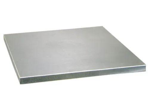 Stalen bodem,v. werkplaatskast,BxD 500x500mm,draagverm. 30kg,staal