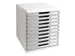 Bloc à tiroirs MODULO A4 10 tiroirs Classic Gris