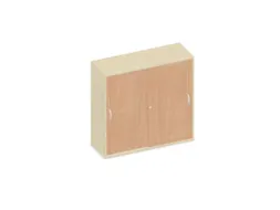 Schuifdeurkast 1150x1200x430mm Romp Esdoorn Decor Front Beuken
