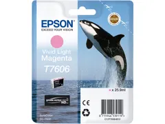 C13T76064N10 Epson SC inkt Vivid Light Magenta T7606 25.9ml